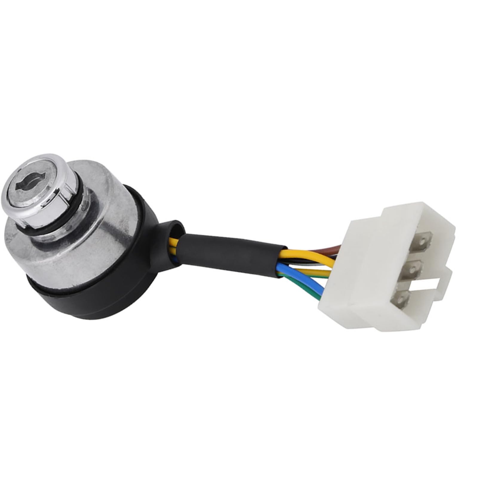 Ignition Key Switch 6 Wire Starter Switch for 2.5-6.5KW 188F Gas Generator Automotive Replacement Ignition Starter Switches,Dedicated motor