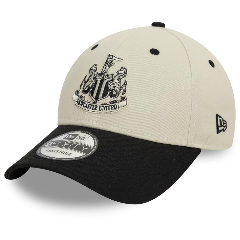 New Era ERA Contrast Visor 9FORTY NUFC IVOBLK Light Beige One Size