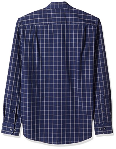 Image of Amazon Essentials Men's Regular-Fit Long-Sleeve Casual Poplin Shirt, Button Front, Business Casual, Collared