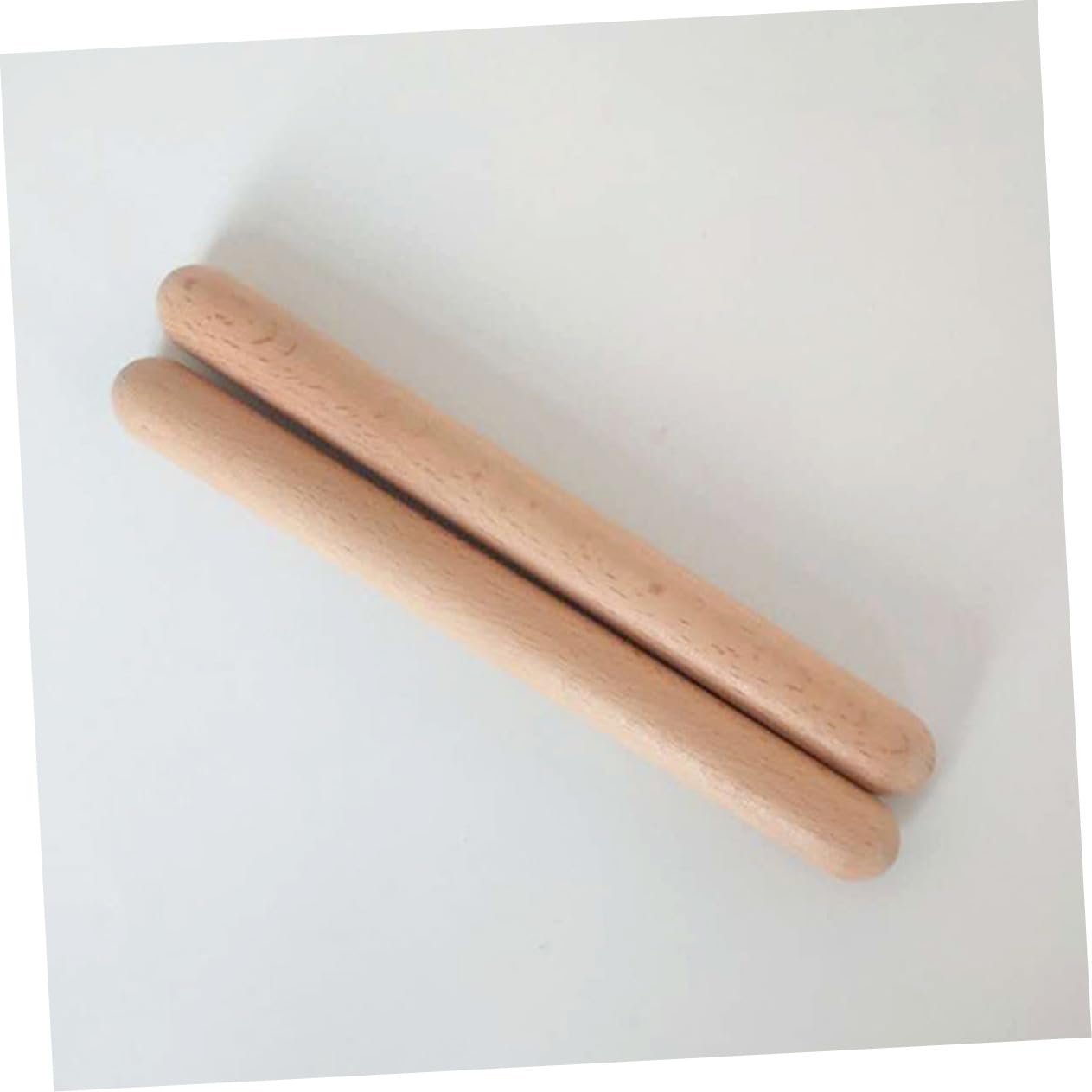 Didiseaon 32 Pezzi Bacchette Ritmiche in Legno Per Ragazzo Ragazza, Bastoncini Musicali Per Strumenti a Percussione, Set Educativo Per Gioco e Apprendimento Musicale Nelle Feste