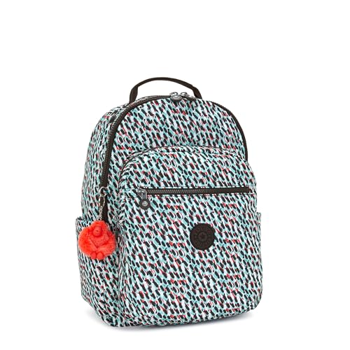 Image of Kipling Women's Seoul 15 inch Laptop Backpack, Durable, Roomy with Padded Shoulder Straps, Built-In Protective Sleeve