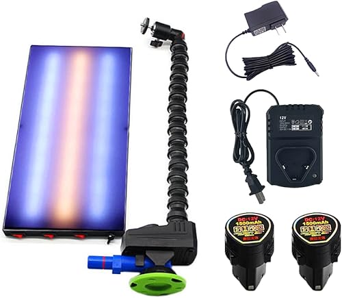 WAGX Luz PDR, herramientas de reparación de abolladuras sin pintura, reflector de abolladuras de automóvil, tablero de línea de rayas LED, luz de