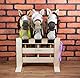 SKIPPI Hobby Horse Paddock für 3 Pferde, Hobby Horse Stall, Pferdestall, Box