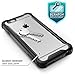 i-Blason Ares Clear Case for iPhone 6s/ iPhone 6 (4.7 Inch), [Built-in Screen Protector] Full-Body Rugged Clear Bumper Case (Black)