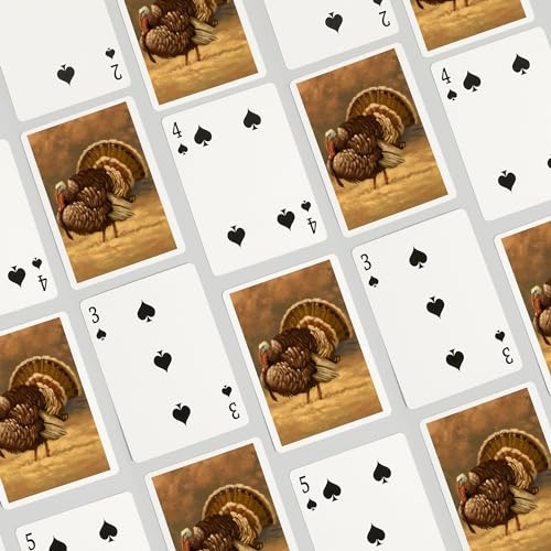 Baraja de Póker 52 cartas Thanksgiving Oil Painting miniatura 4