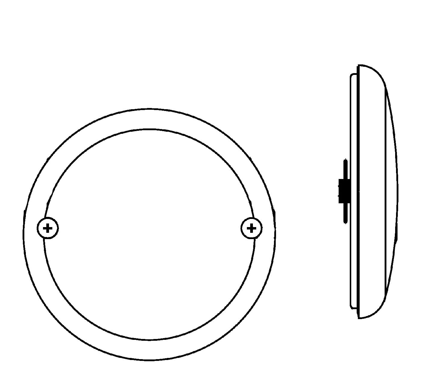 Luce Di Retromarcia HELLA VALUEFIT LED - 12V/24V, Per Montaggio Interno, Cavo 260 Mm, 2ZR 357 028-041 - Foto 8