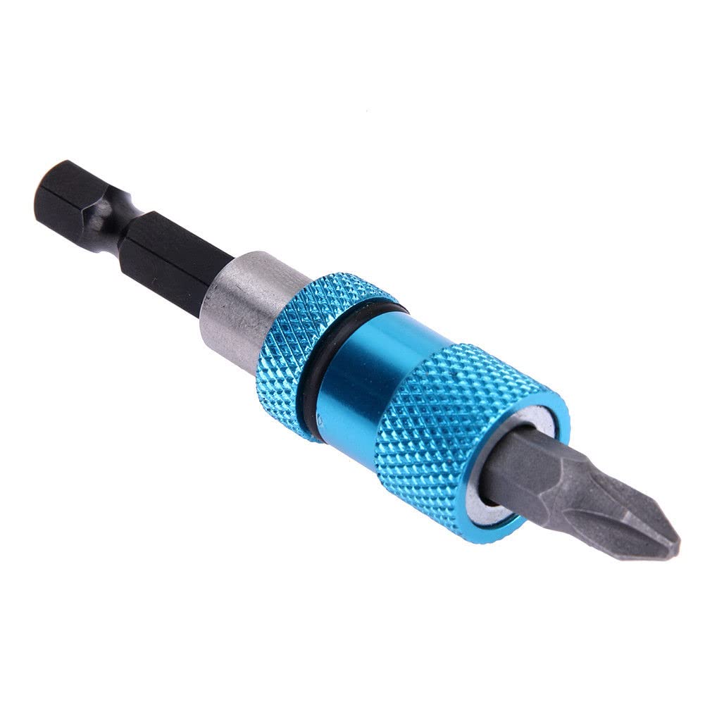 Saipor 3 Pièces Porte-Embuts Tournevis Avec Mousquetons - Organiseur Embouts 1/4" 10 Trous