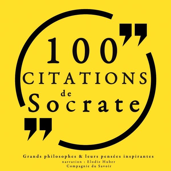 Cover art for 100 citations de Socrate