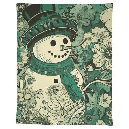 Nappe de table rectangulaire lavable pour protéger des taches à Noël - 7