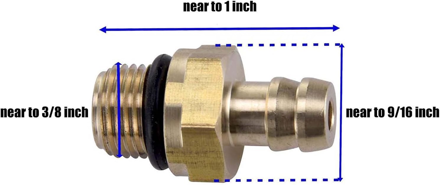 Tool Daily Compatible Chemical Injector Set for Pressure Washer, Replacement for 190593GS 190635GS 203640GS