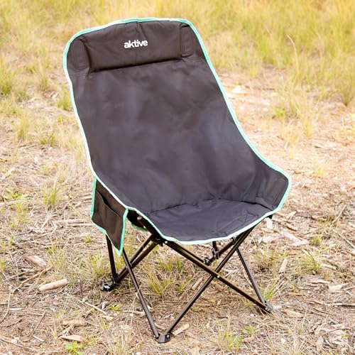 Chaise de camping pliante confortable pour éviter le mal de dos