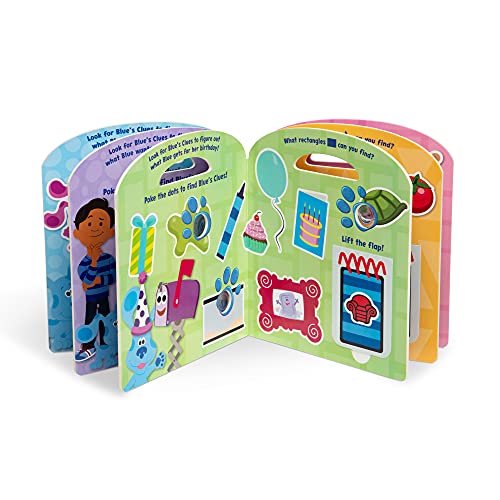 Melissa & Doug Blue's Clues & You! Children's Book - Poke-A-Dot: Shapes with Blue - FSC Certified - image 5