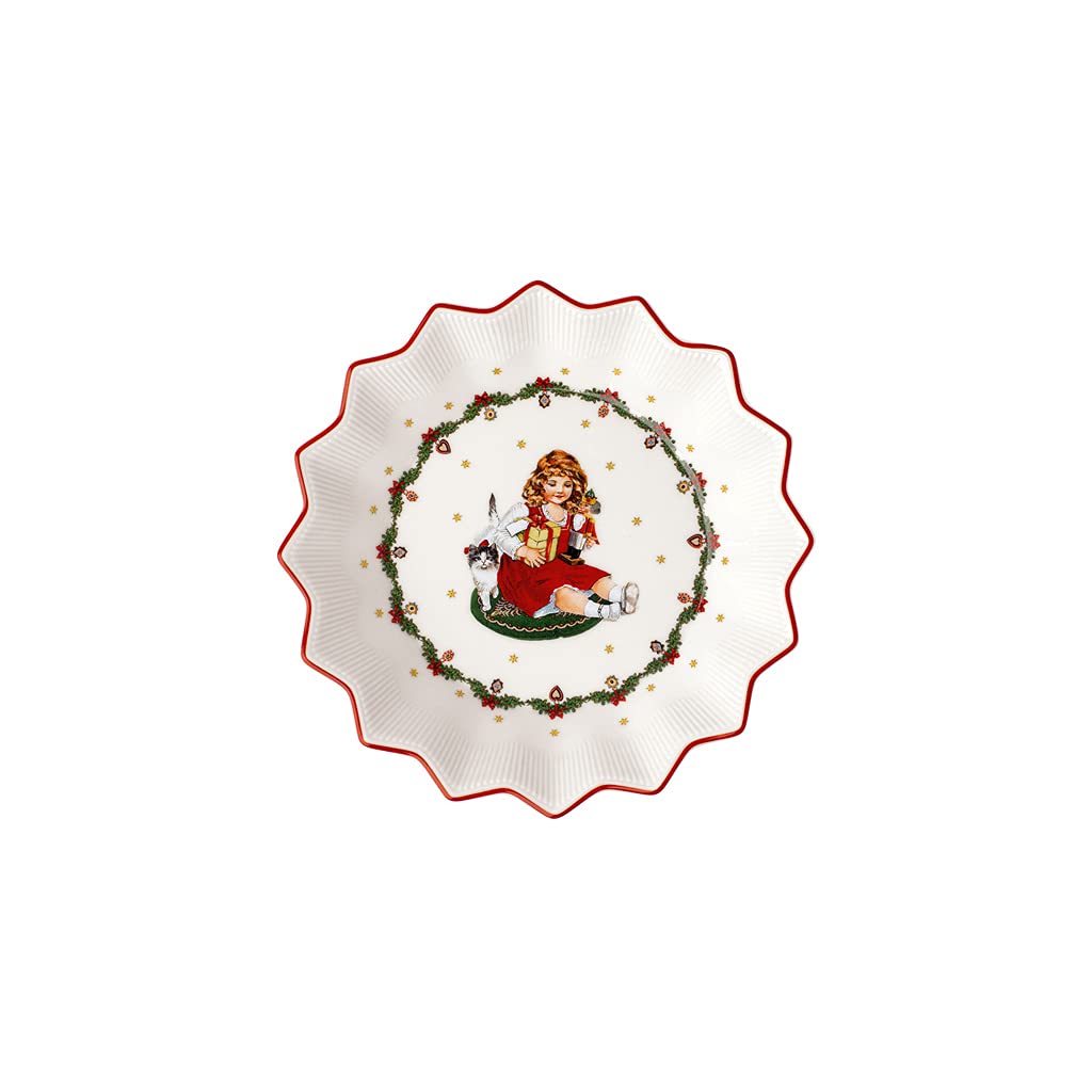 Villeroy & Boch 14-8332-3678 Pastry Plate, Porcelain, White/Coloured