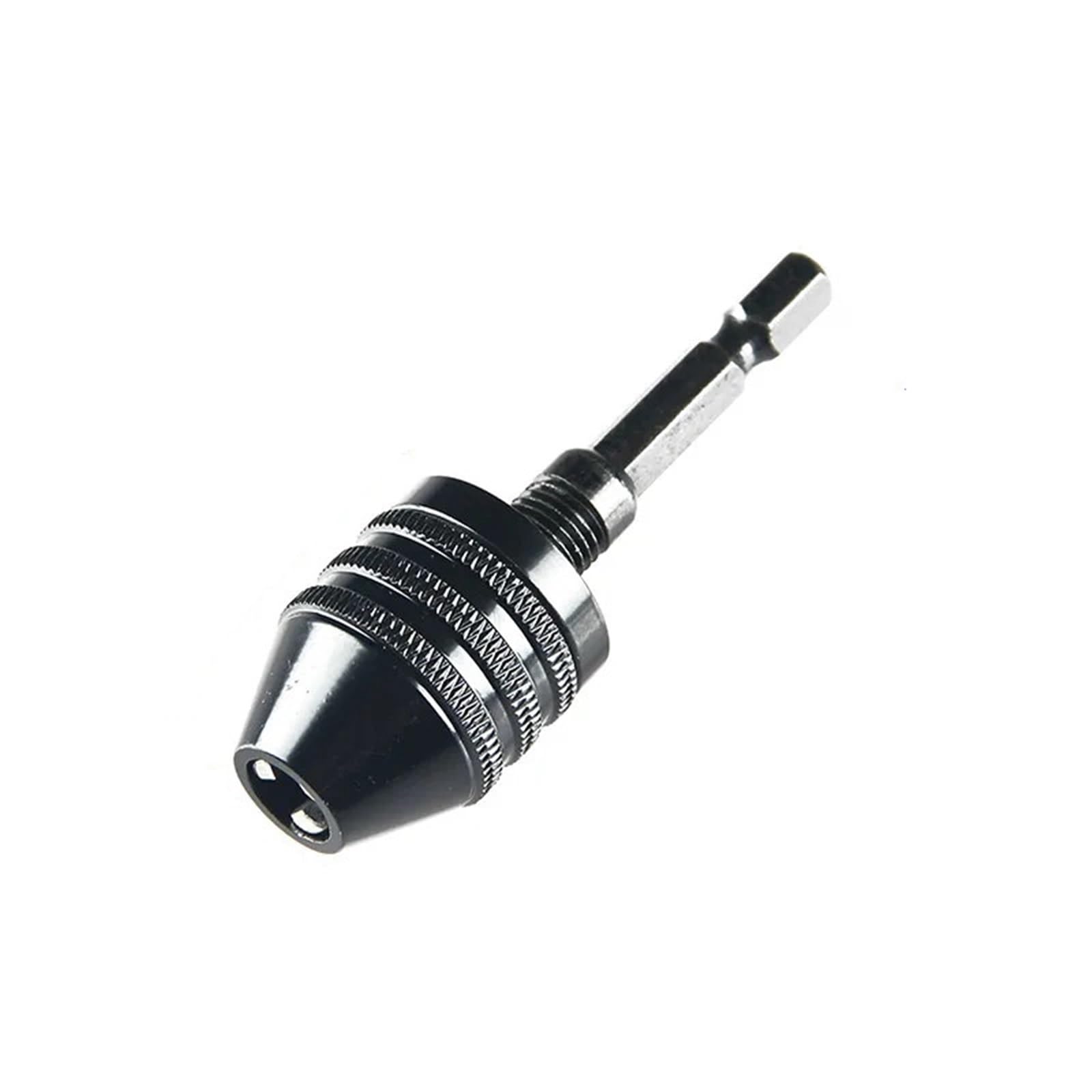 ZSjing 1PC Quick Change Keyless Drill Bit Chuck Hex Shank Adapter Converter Tool Three-Jaw Chuck Electric Grinder Drill Chuck