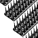 Produktbild 1,5 Meter Taubenabwehr Spikes (3cm Hoch)  UV-beständiger Kunststoff in Schwarz, wetterfest, Click-System (3 Stück x 50 cm), 3-reihig Vogelschutz ideal für Balkon und Fensterbank, schnelle Montage