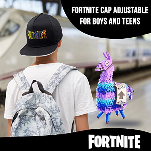 Image of Fortnite Baseball Cap for Boys, Quality Made Boys Hat and Fitted Cap, Flatbrim Baseball Hat with Sleek Design