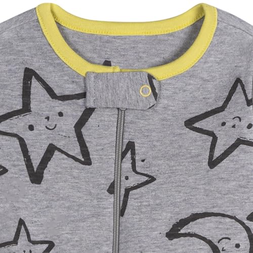 Image of ONESIES Brand Baby Boys Sleepers 4-Pack Footies and Toddler Set