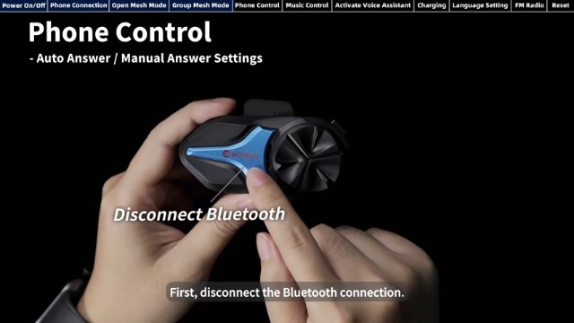 Amazon.com: Moman Motorcycle Intercom, Group Intercom