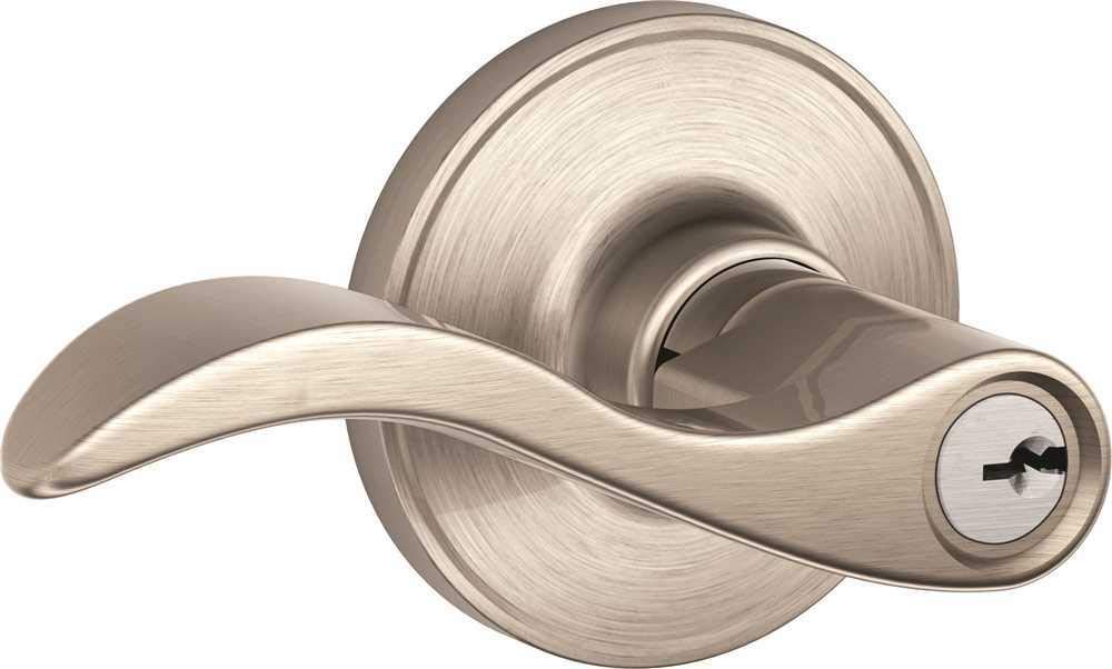Dexter by Schlage J54SEV619 Seville Keyed Entry Lever, Satin