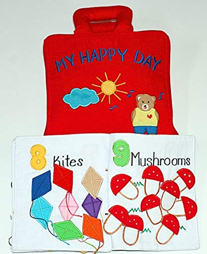 Amazon.co.jp: 布絵本My Happy Day&Counting book マイハッピーディ