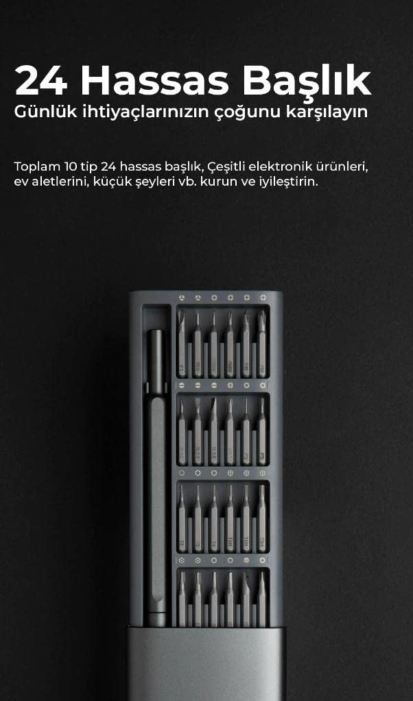 SHAZA 24 LÜ HASSAS TORNAVİDA SETİ SZT01