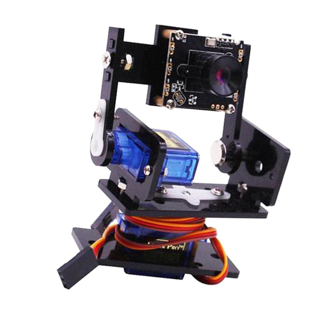 Smart Robot Camera with Micro Servo Motors, 360 Rotatable PTZ HD Camera with Manual Focus for Two Degrees of Freedom, Easy Installation, Fluent Video in 480P Resolution, Strong-picture-16