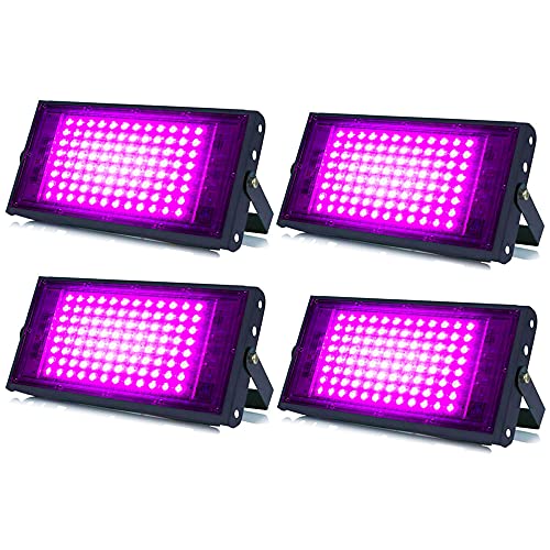 Image of MLD BL2137 20W Led Flood Light AC 220V Waterproof Brick Focus Floodlights for Indoor Outdoor Lights | Pink | 20 Watt | Pack of 4
