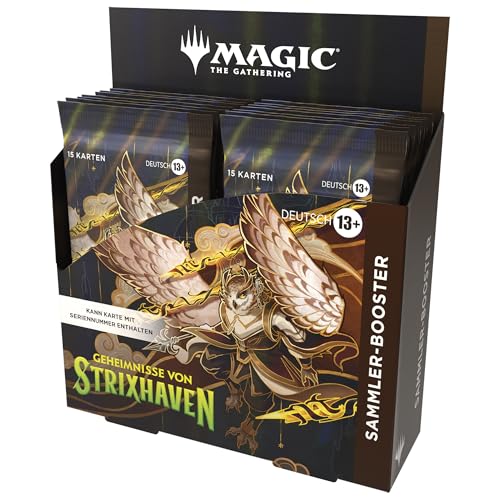 Magic: The Gathering Geheimnisse von Strixhaven Sammler-Booster-Display (Deutsche Version)