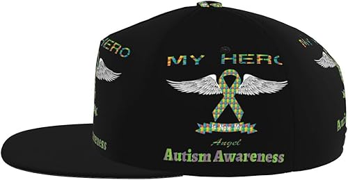 Miniatura 3 de Gorra de béisbol de cuatro caras con impresión plana Bill Brim Cool Hip Hop Trucker Hat Hombres Mujeres Gorras de béisbol ajustables