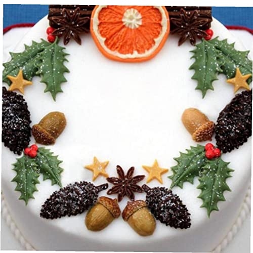 Noci e Bacche Stampo in Silicone Sugarpaste per