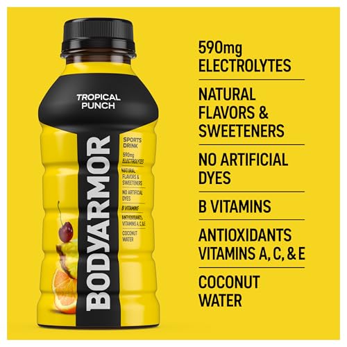 BODYARMOR Sports Drink, Tropical Punch Electrolyte Drink, 12 Oz (8 Pk) - image 6