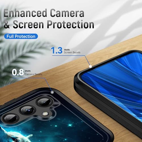 JHYYTUJTYP for Galaxy A15 5G Case,[Military Grade Drop Tested] Heavy-Duty Tough Rugged Shockproof Protective Case for Samsung Galaxy A15 5G 6.5 Inch 2023,Galaxy Wolf - image 6