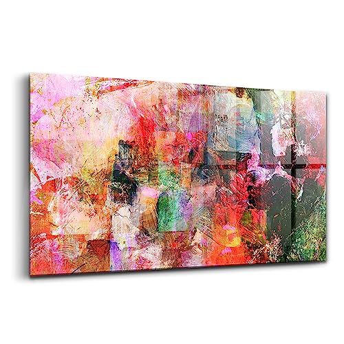 Tableau en verre d'art 140x70cm : décoration murale haut de gamme Wallfluent