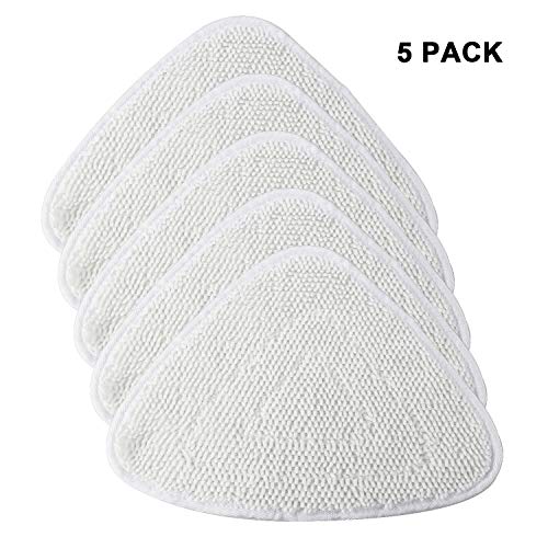 5 Stück Ersatzbezug Steam Mop Pads für vileda Steam Dampfreiniger Ersatzbezüge Bodenwischer