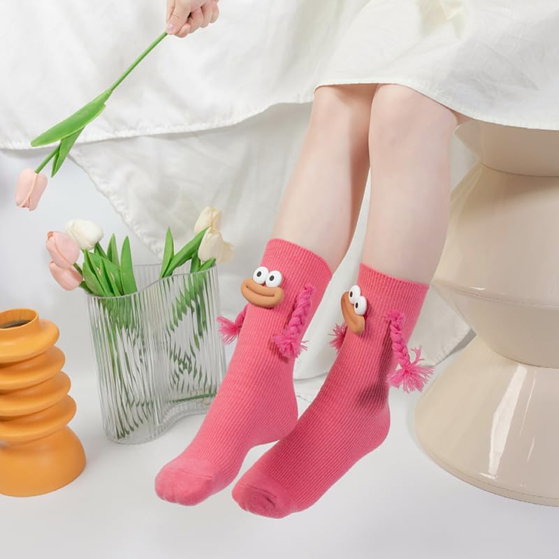 Kids Crazy Silly Funny Wacky Socks Funky Cool Cartoon Calf Cotton Socks Gag Gifts for Girls Boys Toddlers - Image 2