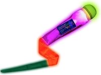 Foxtail LED Glow-in-the-Dark Throw & Catch Game - Light Up Foam Ball & Tail for Night Outdoor Play, Fun Gift for Kids & Adults