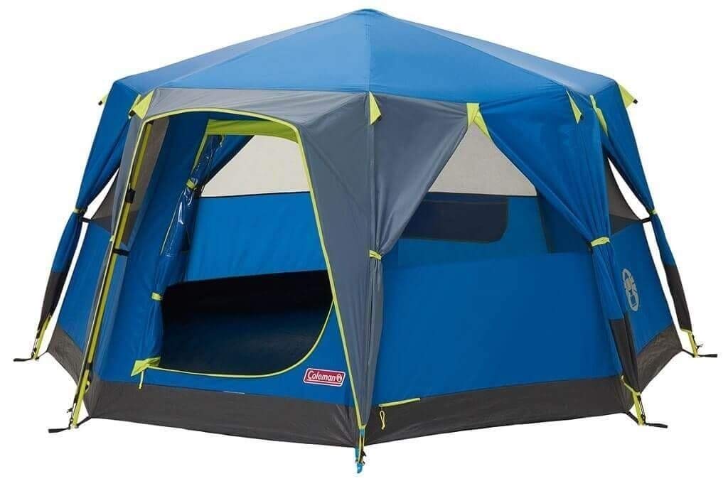 Coleman OctaGo Tente de Camping avec Plusieurs fenêtres