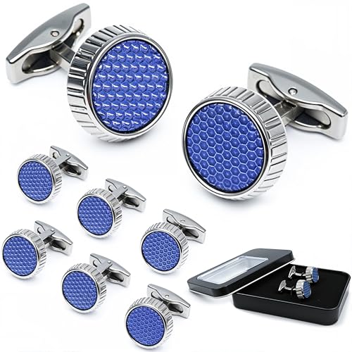 Set de mancurnas y pines negros para hombre miniatura 3