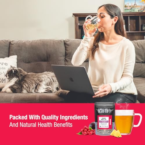 Tiesta Tea - Black Sampler Dry Flight Set, Loose Leaf, High Caffeine, Makes Hot & Iced, Assorted Tea Sets with Herbal, Chai, Fruit Black Teas & More, 7 Resealable Sample Pouches