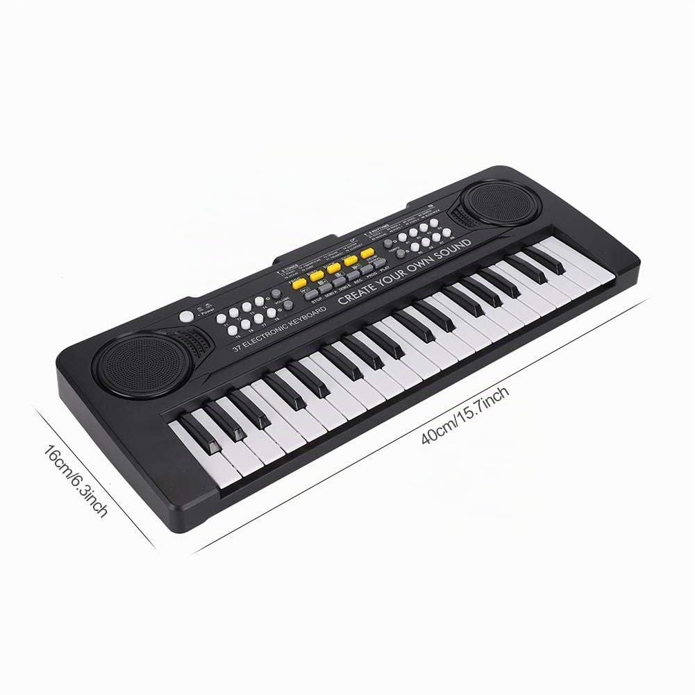 Tastiera Elettronica 37 Tasti Simulazione Multifunzione, Elettrico Educativo per Principianti e Bambini (BF-420)