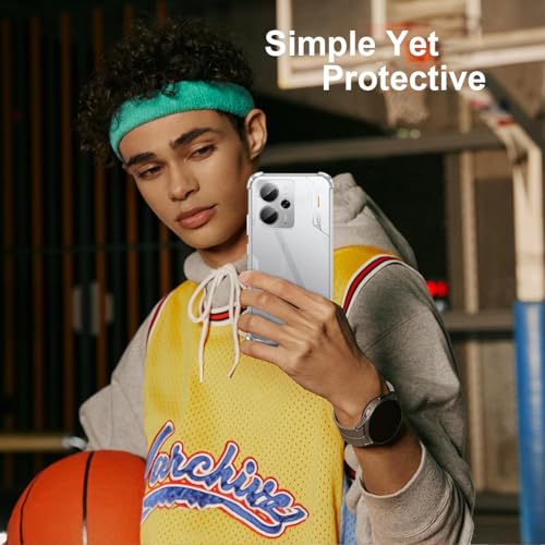 Image of for Realme 15 Case | Transparent Shockproof Protective Cover | Slim Fit, Anti-Scratch, Crystal Clear Bumper for Realme 15