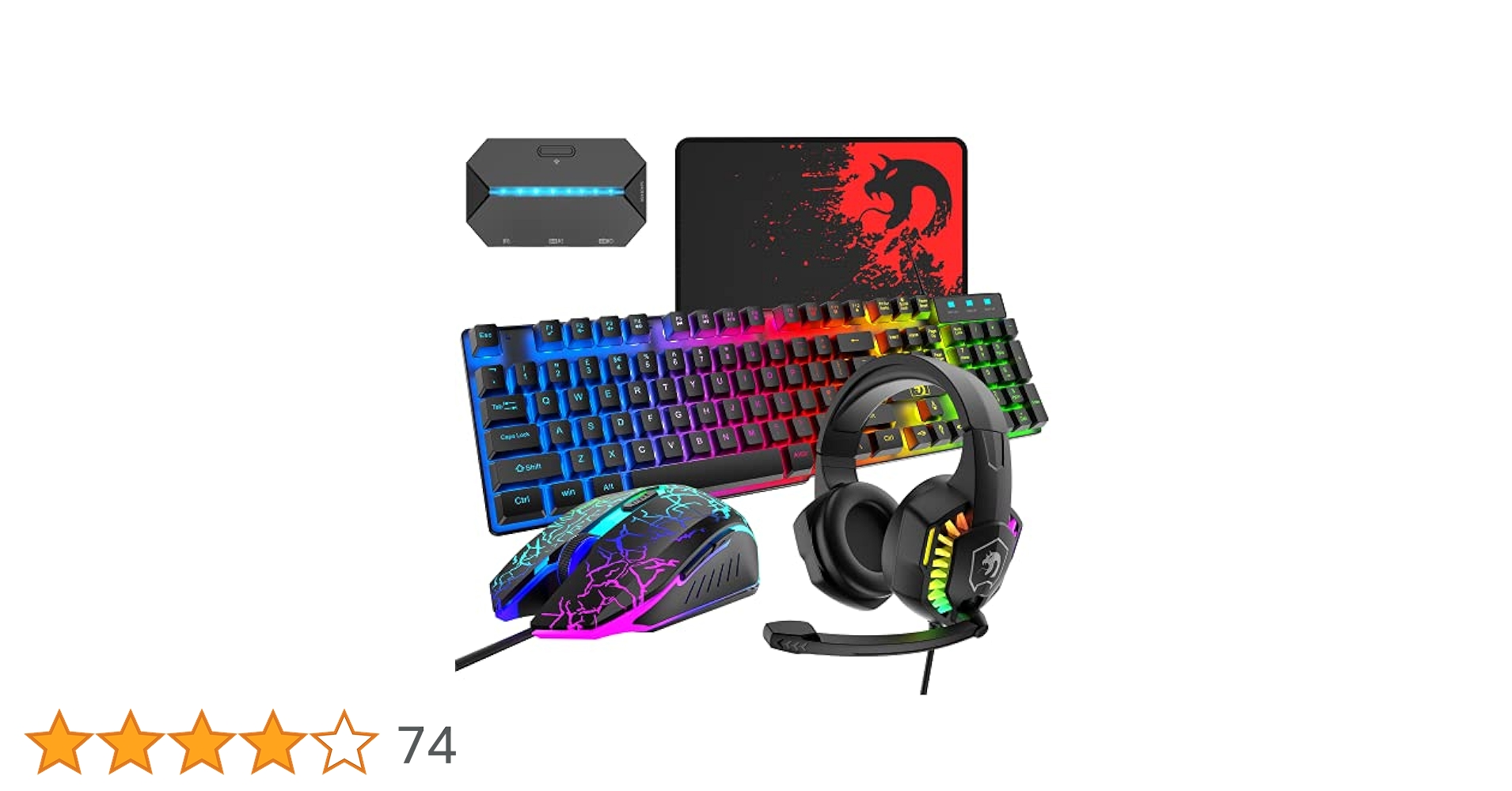 キーボード、マウス、ヘッドフォン合計6個セットで超お得!! キーボード、マウス、ヘッドフォン合計6個セットで超お得