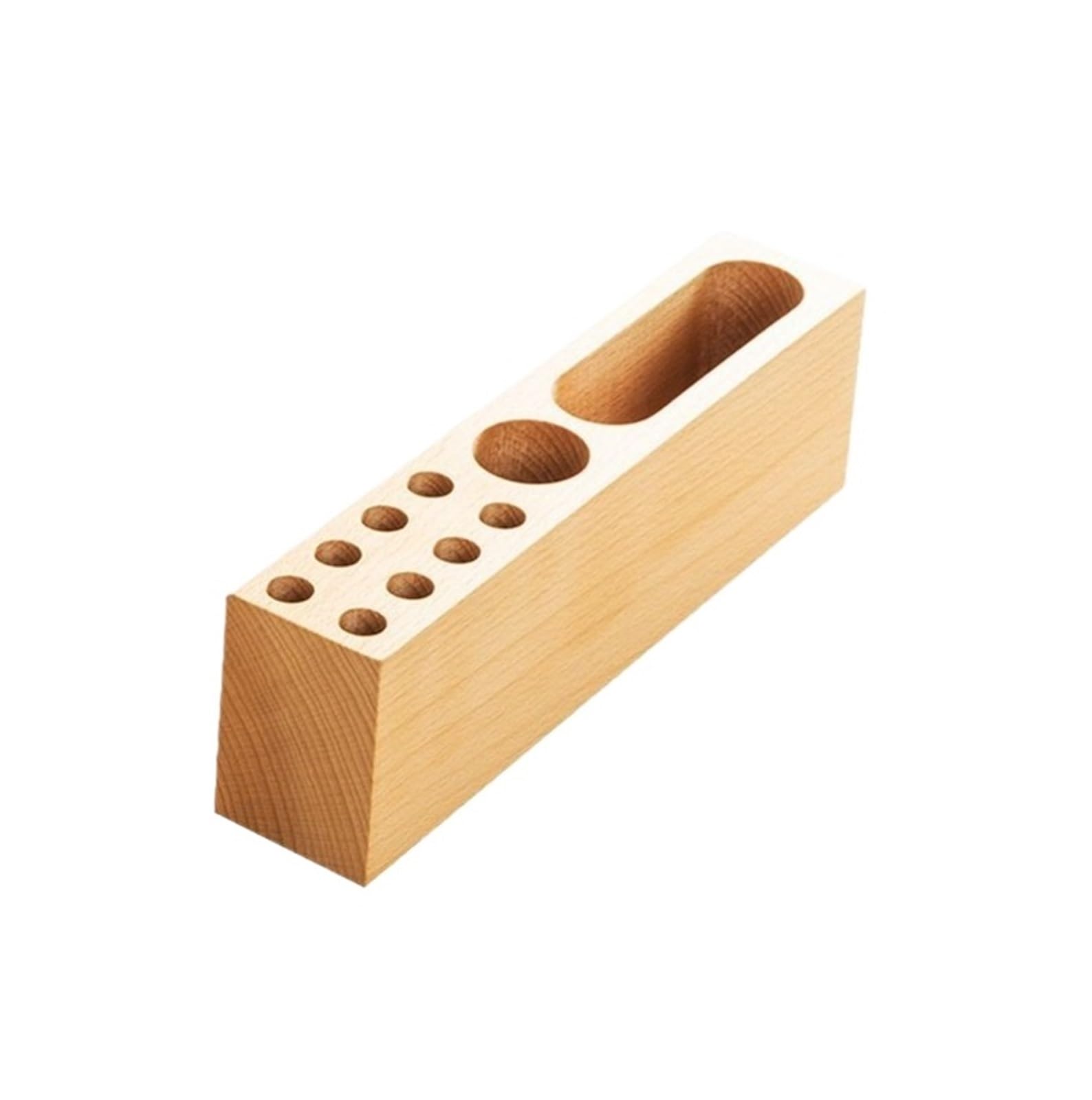 DANNMPX Business Card Holder Desktop Business Card Holder Display Stands For Desk Organizer(Natural)