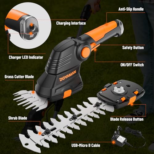 Cisaille à gazon ergonomique pour tailler debout sans mal de dos - 8