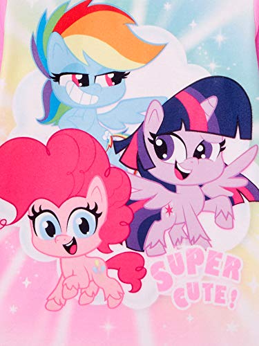 Girl's My Little Pony Super Cute! 2 Piece Flannel Pajama Set2