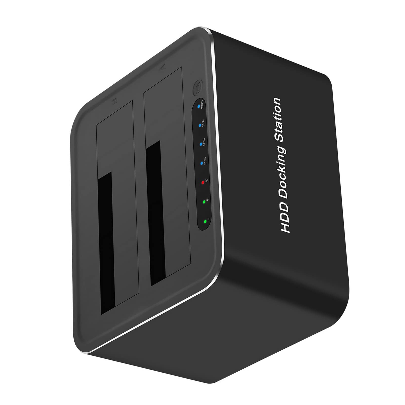TECKEEN 120 cm USB 3.0 do Dual Bay SATA stacja dokująca do dysku twardego 2,5/3,5 cala HDD SSD duplikator / funkcja klonu offline