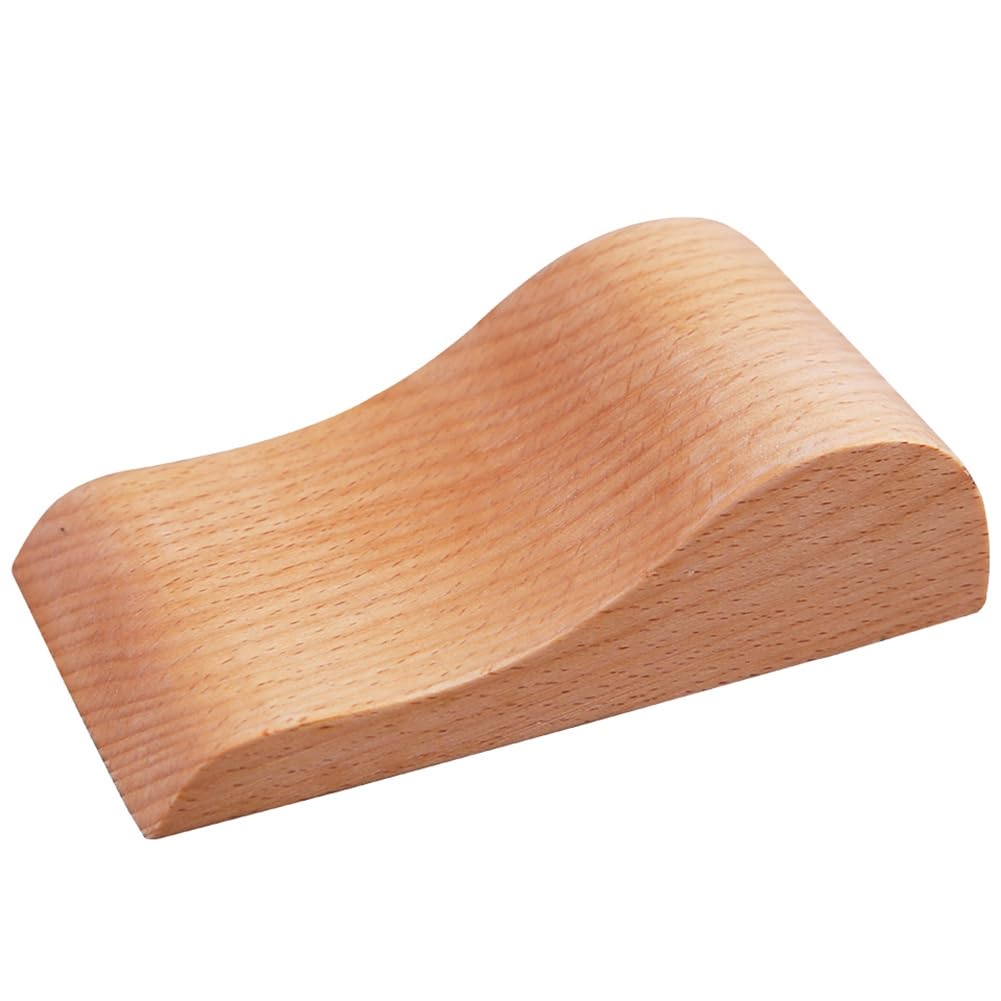UDSKNV[KSL Watch Band Bending Tool 1Pc Beech Wood Watch Belt Bending Molding Tool Handmade Leather Craft Tools Waxed Wood Tool