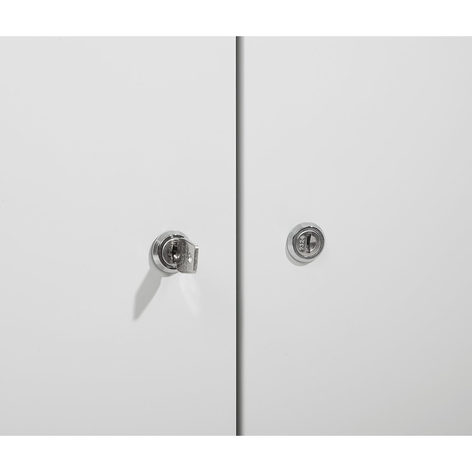 Certeo | Pupitre pour Ordinateur | Mobile | h x l x p 1184 x 1180 x 590 mm | Gris Clair RAL 7035