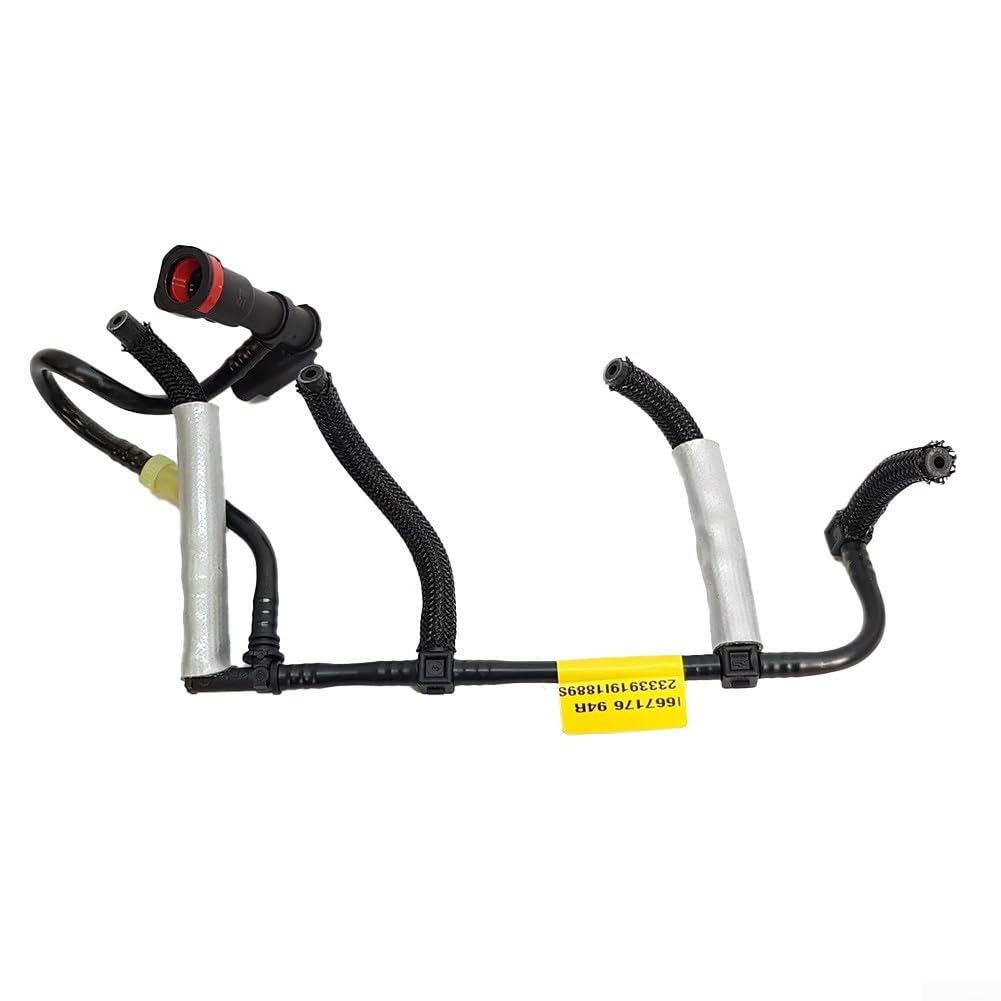 Tuyau de retour de carburant pour Dacia pour Lodgy 2013-2019 pour Grand Kangoo II ABS noir de rechange compatible avec OE 166717694R 8201003973 1667100QAM système de carburant de véhicule