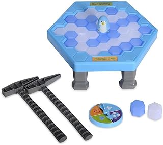 Navoys Penguin Escape Game - Fun Family Board Game, Ice Pick Penguin Challenge, Two or More Players, Party Games for Children Aged 3+